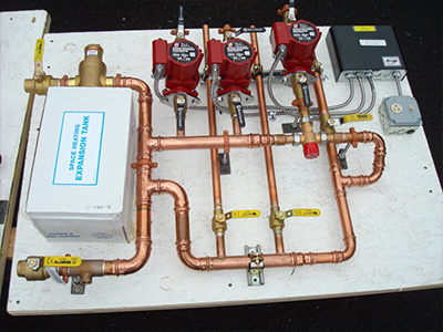 pump zone panel heat fab pre system module krell distributing systems expansion tank