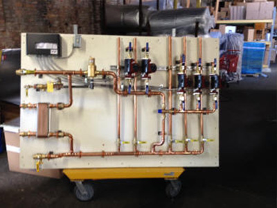 wood boiler heat pump systems 5 zone