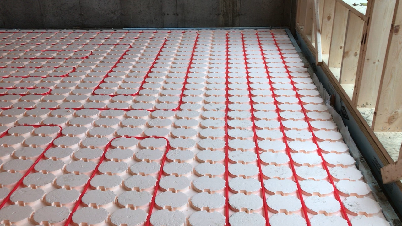 radiant heat wood floors with radiant heat panels from krell distributing company