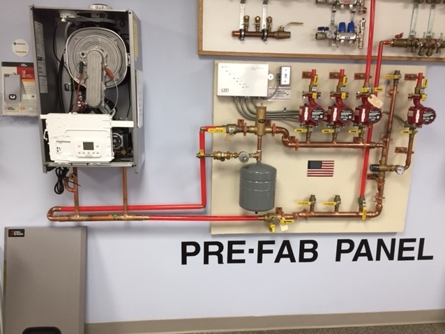 diy radiant floor heating heat pump system text from krell distributing company